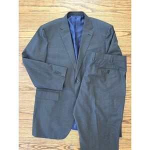 Sid Mashburn Men's Kincaid No. 3 Dark Grey 2-Piece Suit 46R Jacket 40x28 Pants